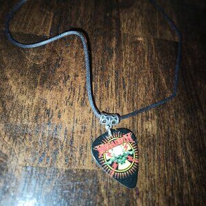 MEGADETH GUITAR PICK NECKLACE